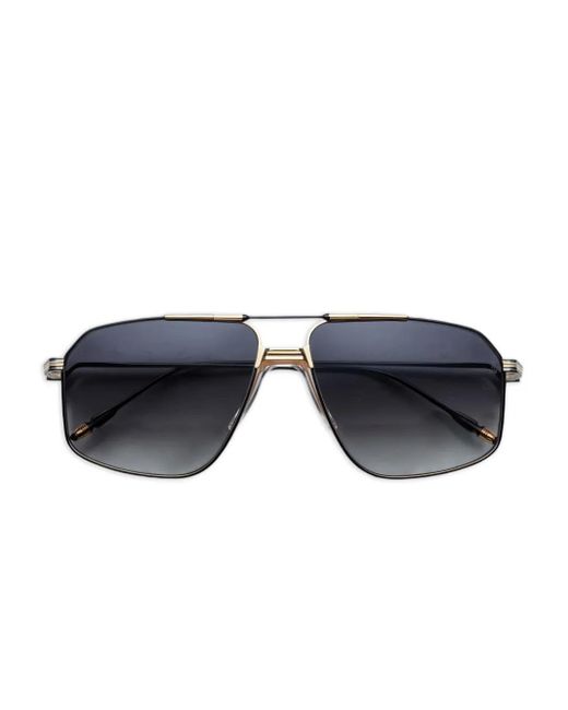 Jacques Marie Mage Blue Square Tinted Sunglasses