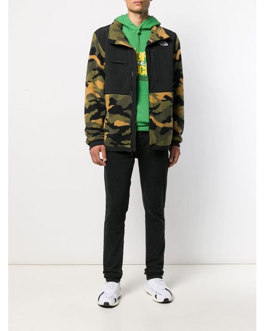 The North Face Camouflage Zipped Jacket 