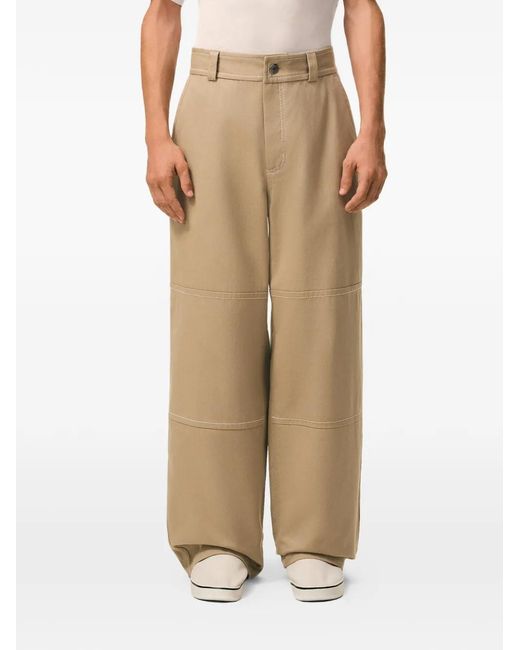 AMI Natural Cotton Worker Trousers for men