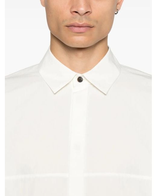 Jan Jan Van Essche White Cotton Shirt for men
