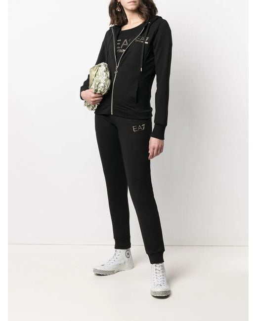 EA7 Sweaters Black