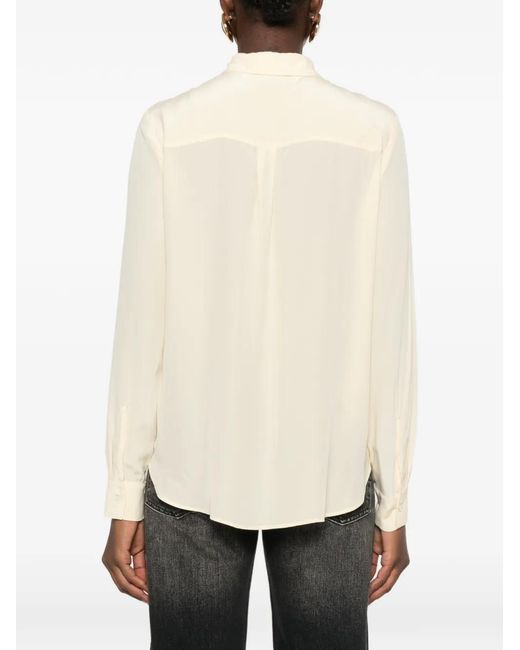 Pinko Natural Crackers Silk Shirt
