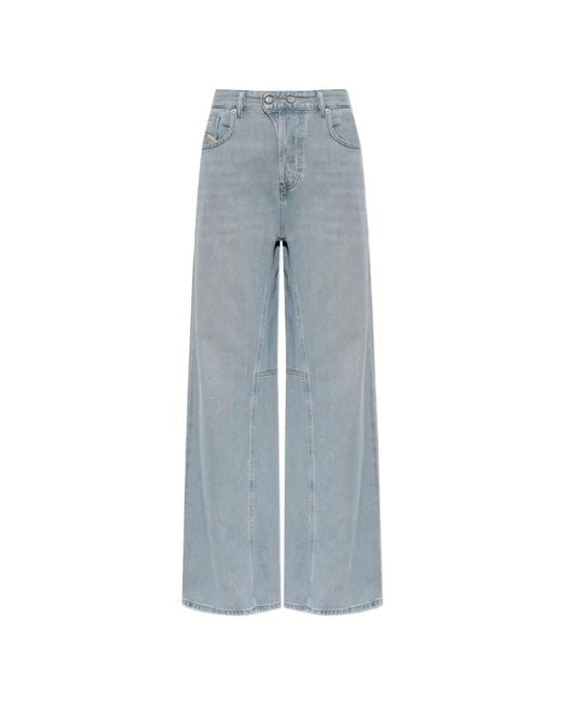 DIESEL Blue 1996 D-Sire-Yu-U Wide-Leg Jeans