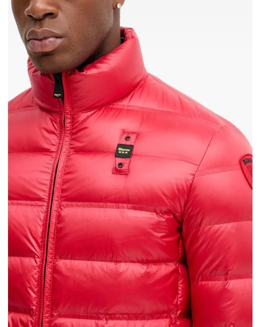 Blauer Red Zip-Fastening Jacket for men