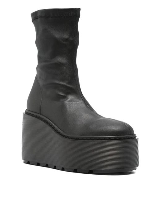 Vic Matié Black Donna Platform Boots