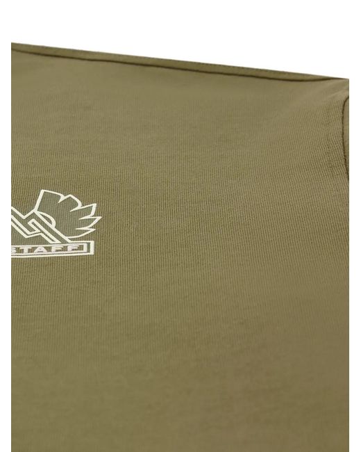 Belstaff Green Mountain Logo-Print T-Shirt for men