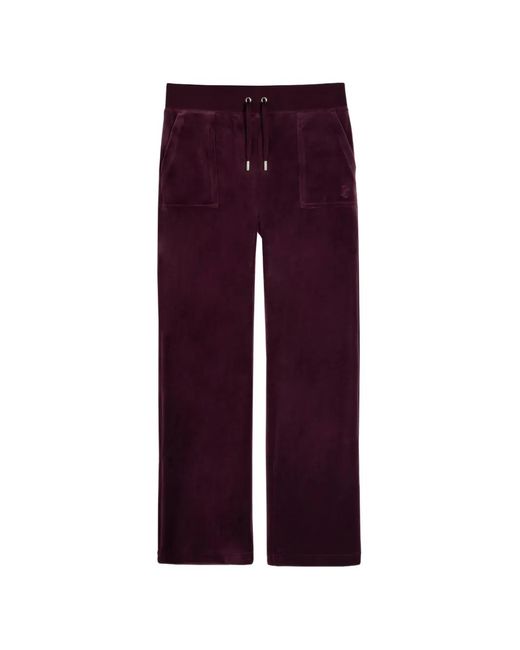 Juicy Couture Purple Del Ray Track Pants