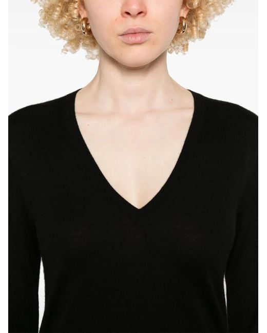Max Mara Black Borel Top