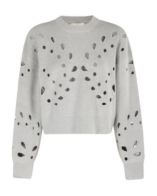 Ulla Johnson Black And White Polka Dot Jumper Ulla Johnson Cut-Out