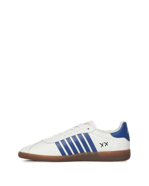 DSquared² White Sneakers Goatskin for men