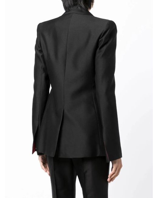 Macgraw Black Doppelreihiger Stereotype Blazer