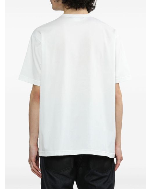 Junya Watanabe Paris Fashion Week T-Shirt mit grafischem Print in White für Herren