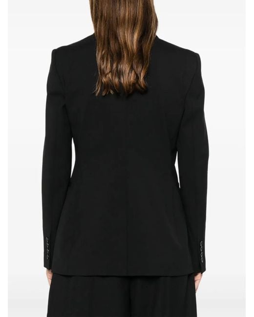 Chaqueta De Lana Con Doble Botonadura PT Torino de color Black