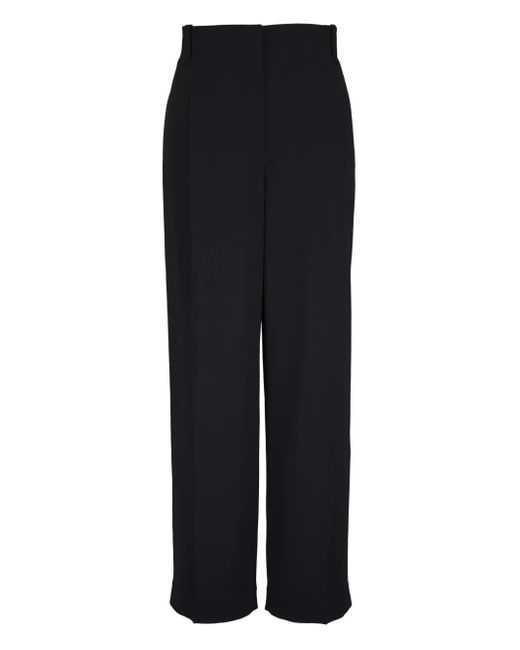 Khaite Black Lenton Trousers