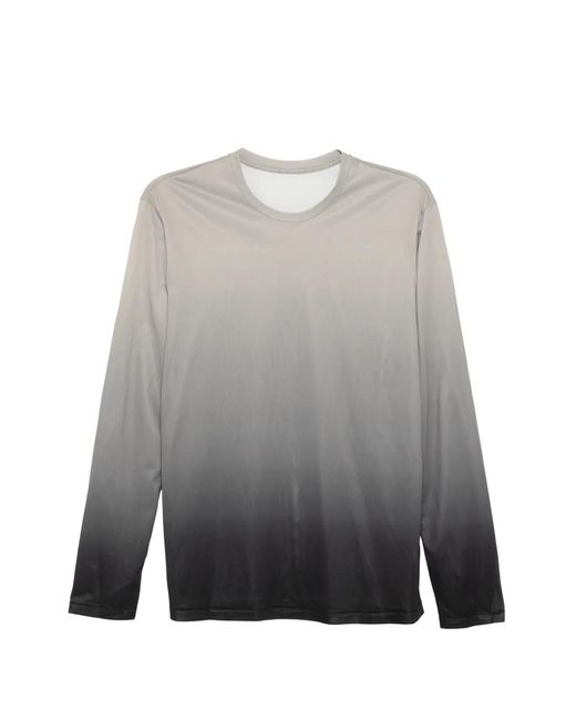 JNBY Gray Gradient-Effect T-Shirt