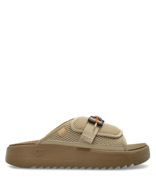 Ugg Brown Maxxer 2.0 Slides for men
