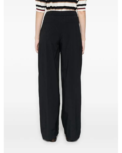 Herno Black Nero Polyamide Trousers