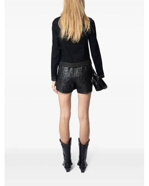 Zadig & Voltaire Kioky デニムジャケット Black