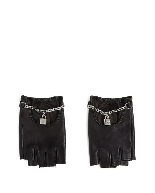 Karl Lagerfeld Black K/Autograph Gloves
