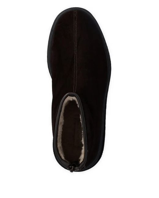 Botas de cuero Gant de hombre de color Black