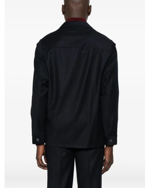Cruna Bruges Hemdjacke in Black für Herren