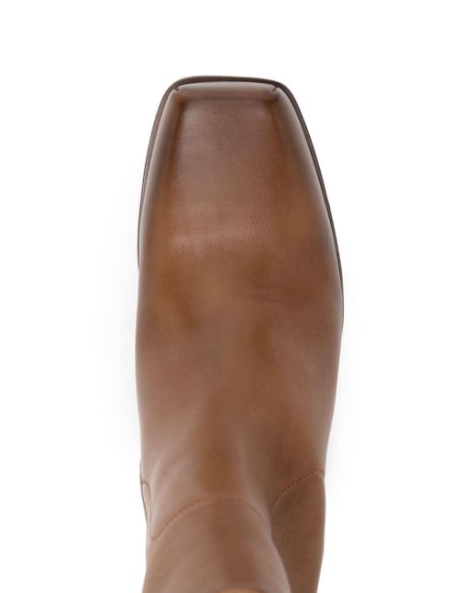 Marsèll Brown Cassello 50mm Leather Boots for men
