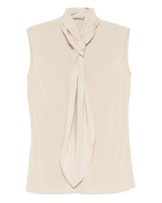 Alberta Ferretti Natural Elastan Top