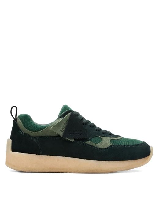 Clarks Green Lockhill "Dark" Sneakers for men