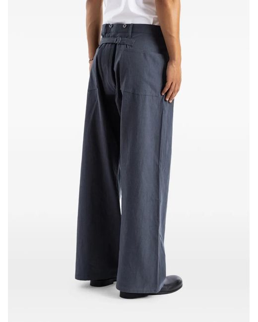 TAIGA TAKAHASHI Blue Engineer Work Trousers for men
