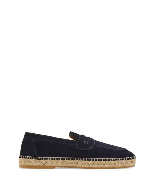 Ferragamo Blue Espadrilles Loafers for men