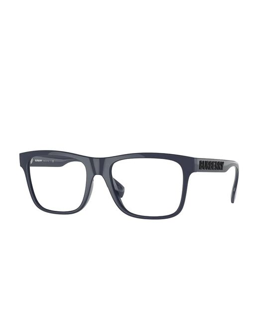 Burberry Blue Square-Frame Glasses for men