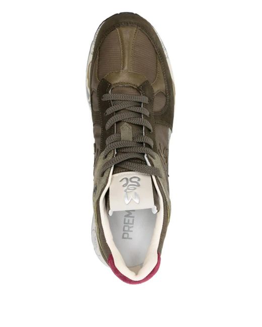 Premiata Green Mase Sneakers for men