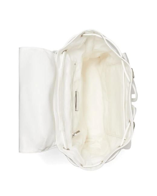 Tory Burch White Virginia Weißer Rucksack