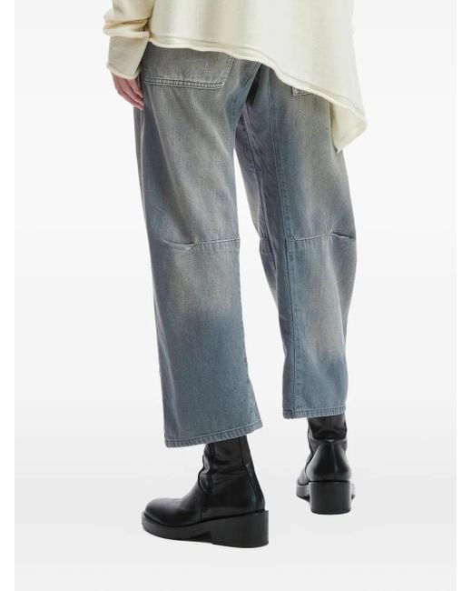 Y's Yohji Yamamoto Jeans Met Vijf Zakken in het Blue