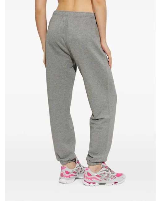 Canada Goose Gray Wander Logo-Patch Track Pants