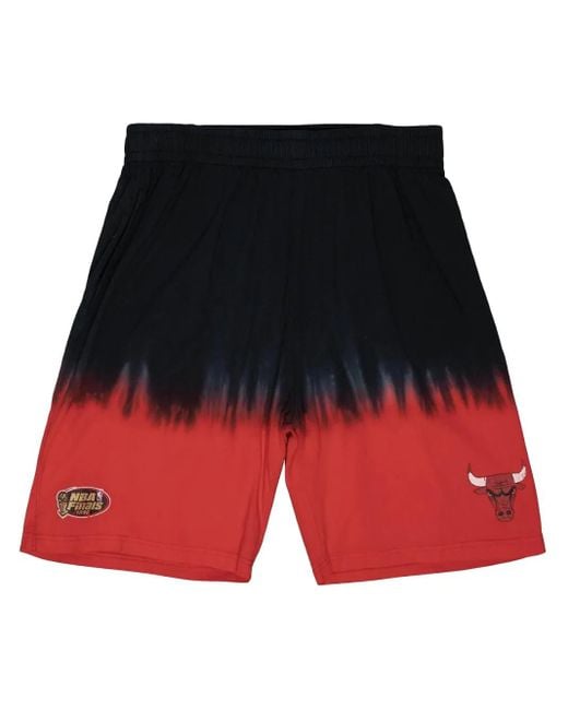 Pantalones cortos de baloncesto "NBA Chicago Bulls" Mitchell & Ness de hombre de color Red