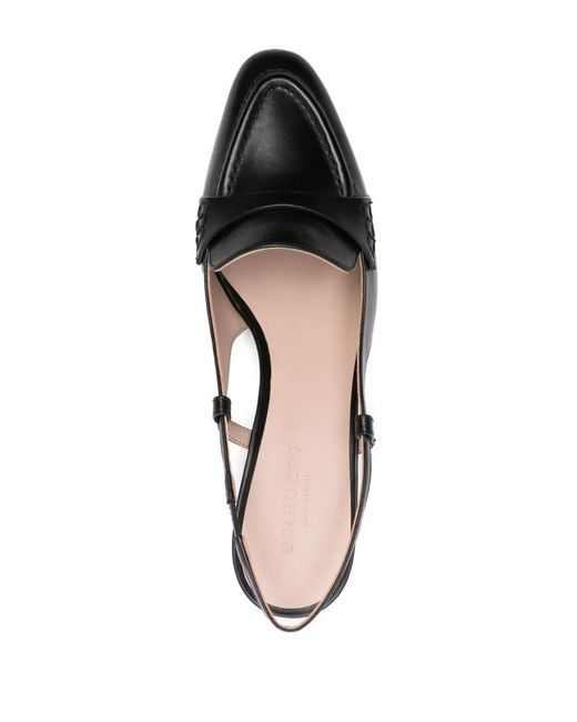 Scarosso Black Bianca 60Mm Leather Pumps