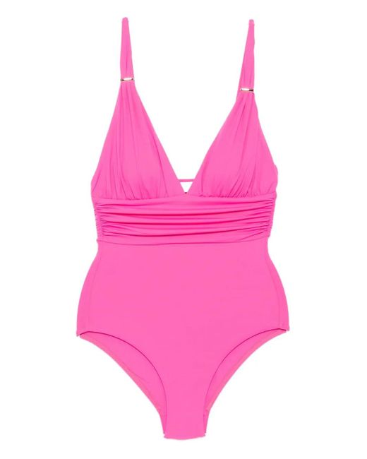 Melissa Odabash Pink Panarea Swimsuit