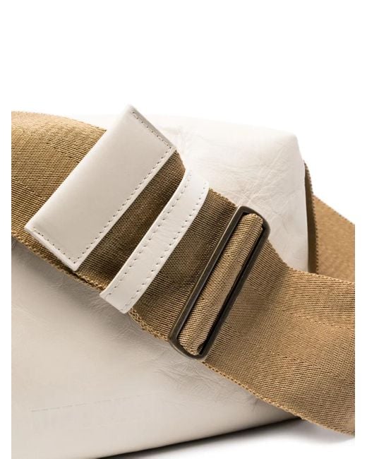 Uma Wang Natural Small Leather Shoulder Bag