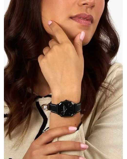 Montre En Acier Inoxydable 33 Mm Karl Lagerfeld en coloris Black