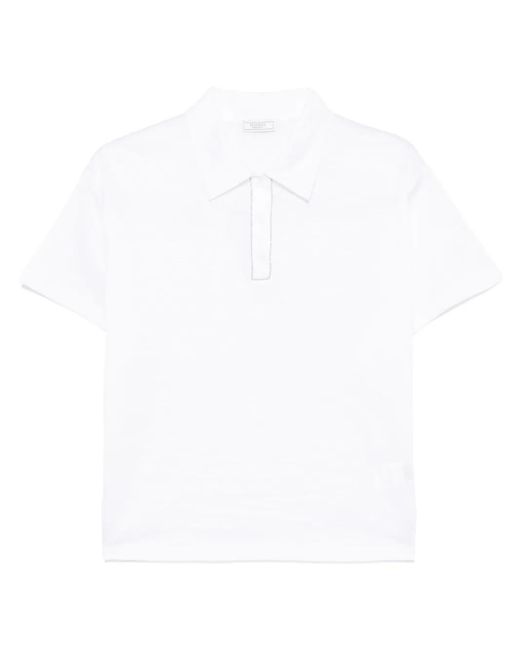 Peserico ピケ ポロシャツ White