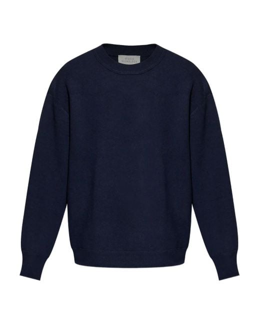 メンズ Studio Nicholson Moray セーター Blue