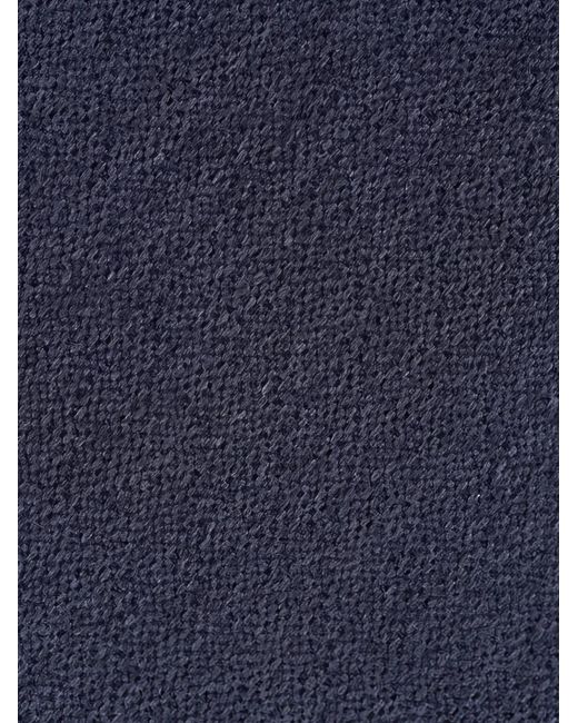 Canali Blue Bouclé Tie for men