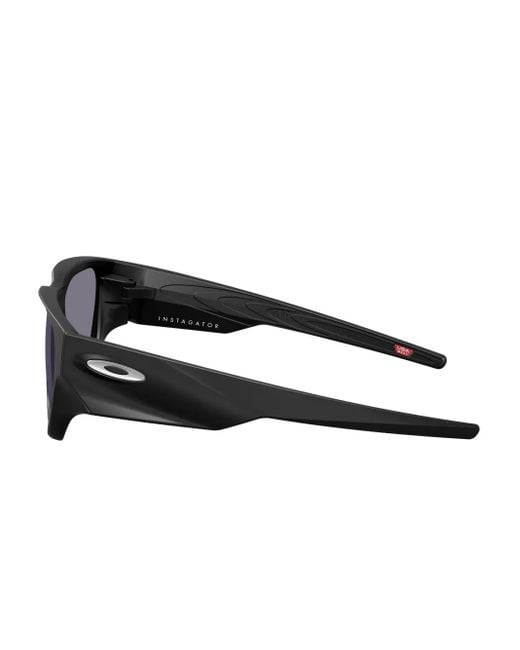 Oakley Black Instagator Square-Frame Sunglasses for men