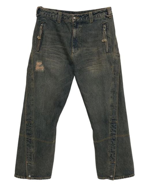 Jeans Con Zip di ANDERSSON BELL in Gray