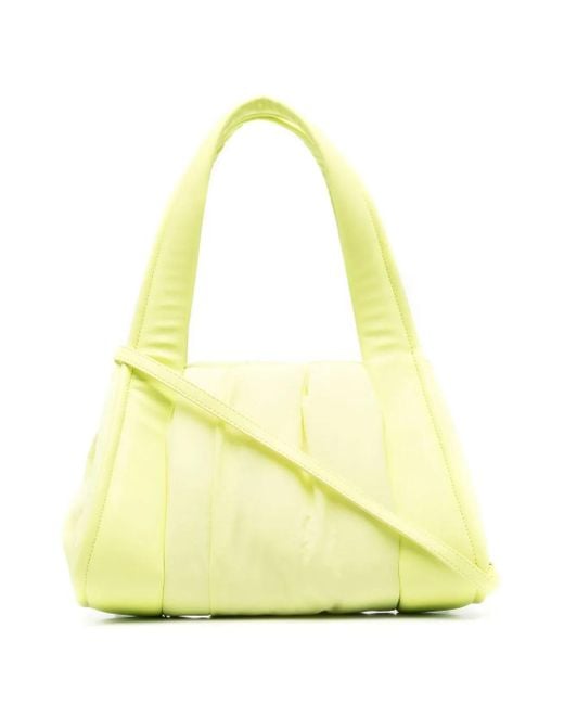 Borsa Tote Con Inserto Imbottito di THEMOIRÈ in Yellow