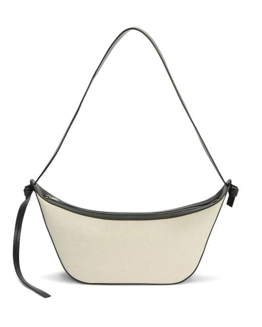Jil Sander White Medium Knot Shoulder Bag for men