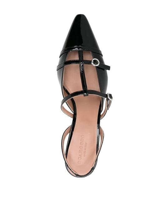 Scarosso Black 50Mm Selena Patent-Leather Pumps