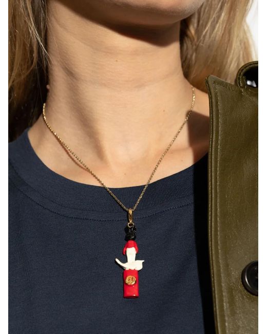 Marni Red Rabbit-Bird Charm