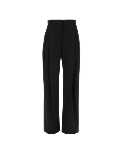 Stella McCartney Black Pleated Trousers